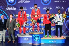مدال نقره جهانی بزرگسالان 2015 حسن یزدانی- کشتی آزاد