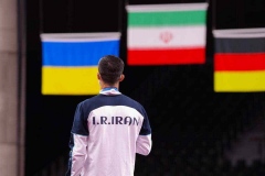 سکوی مدال المپیک توکیو و سرود جمهوری اسلامی ایران