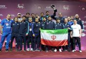 قهرمانی تیم کشتی آزاد ایران در آسیا