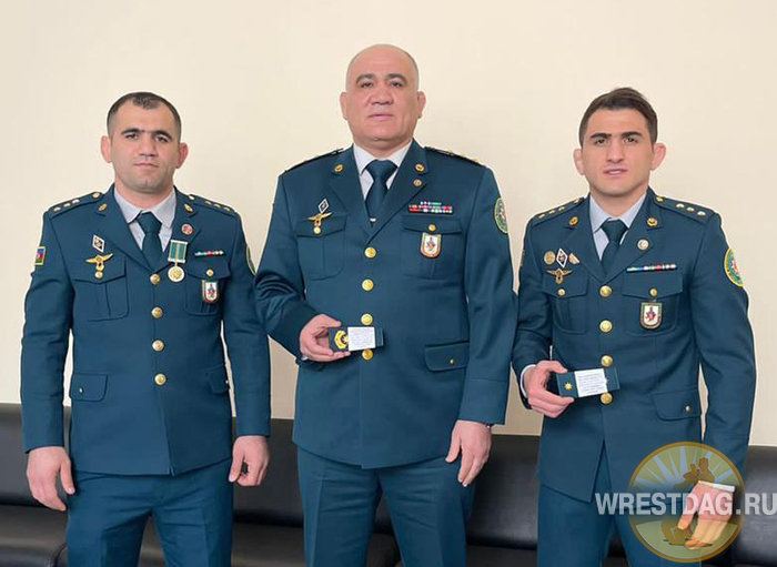 اعطای مدال شجاعت نظامی به قهرمانان جمهوری آذربایجان