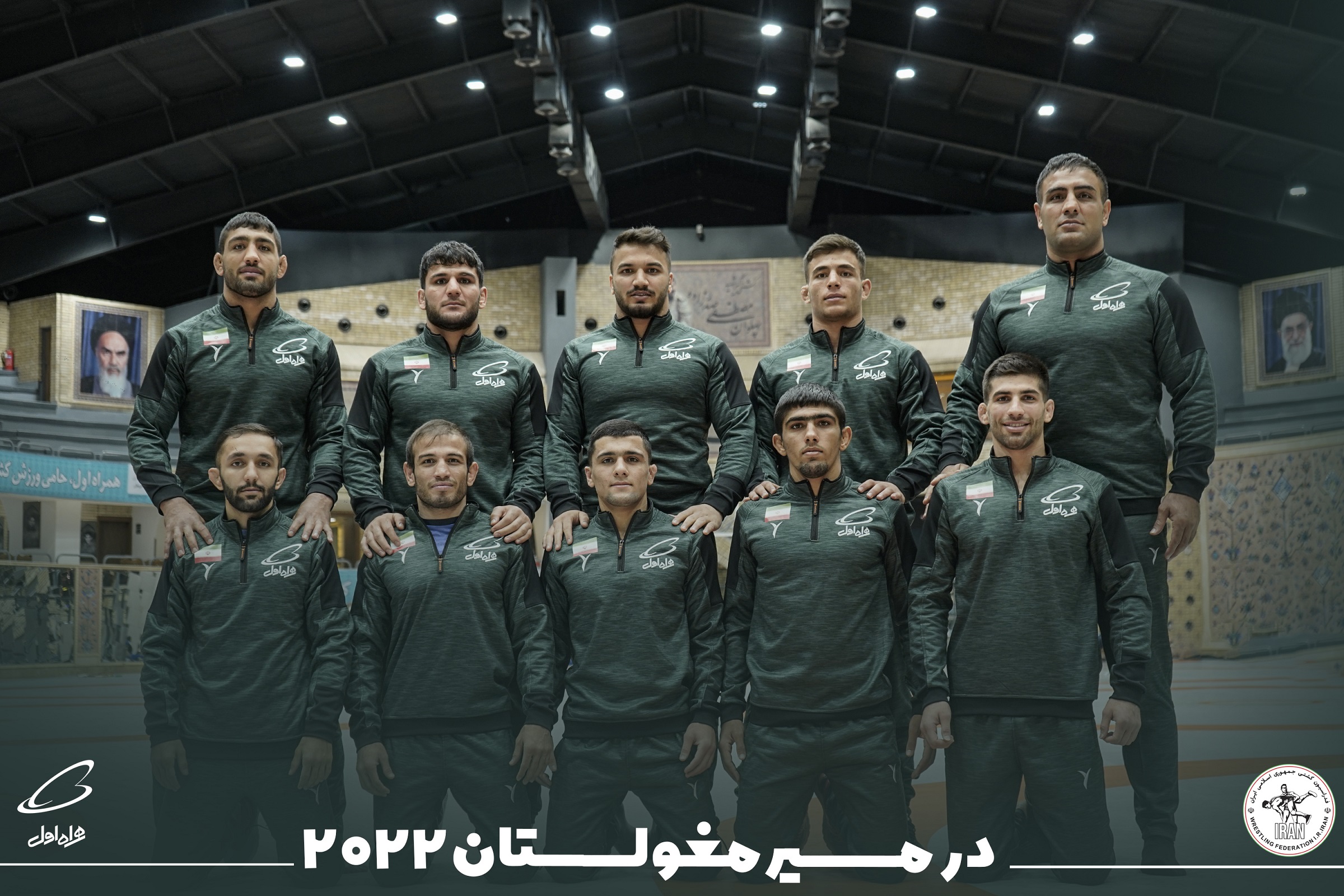 تیم کشتی فرنگی ایران،مسابقات قهرمانی آسیا 2022