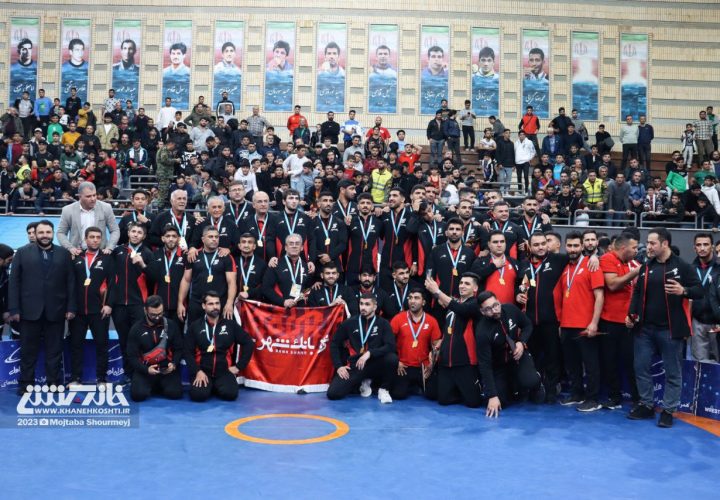 تیم کشتی آزاد بانک شهر عکاس مجتبی شورمیج